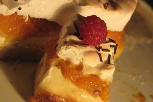 Творожный пирог Зимнее солнце