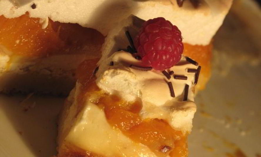 Рецепт творожный пирог зимнее солнце