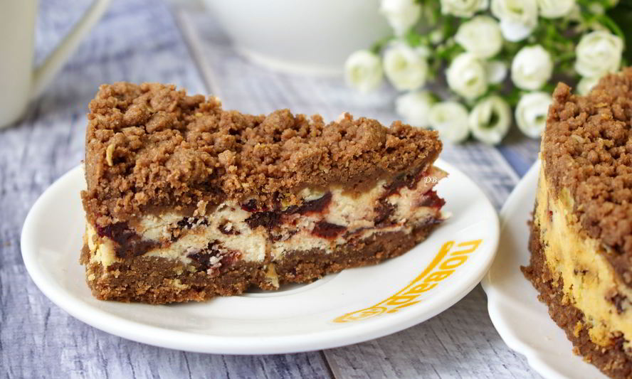 Рецепт творожный торфяной пирог с черносливом