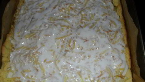 венгерский айвовый пирог