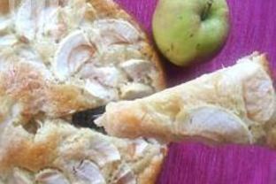 Яблочный пирог с йогуртом