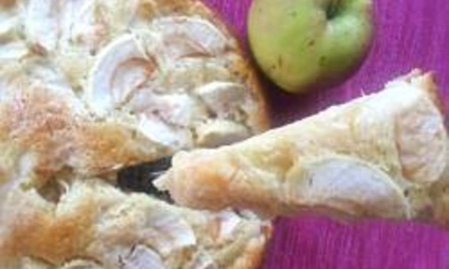 Рецепт яблочного пирога с йогуртома