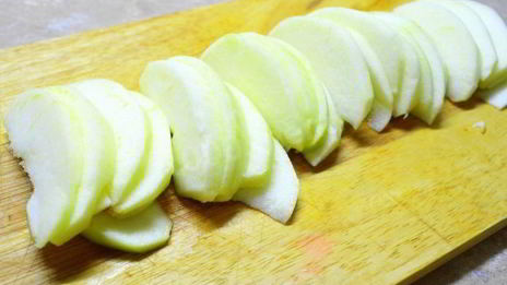 яблочный пирог с творогом и лимоном