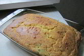Заливной пирог с зеленым луком и яйцом