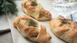 Архангельские пирожки с рыбой