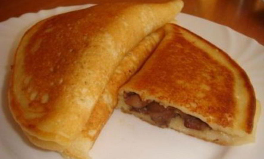 Рецепт блинчики-пирожки из творожного теста