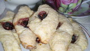 Хмельные пирожки с яблочно-смородиновой начинкой