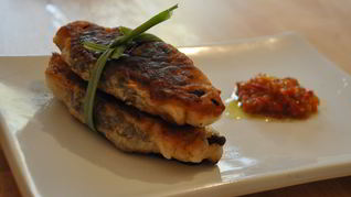 Хрустящие пирожки с мясом