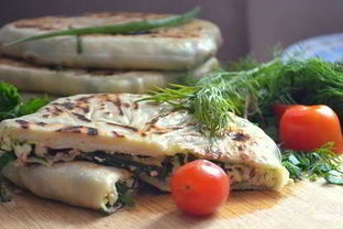 Кутабы из заварного теста