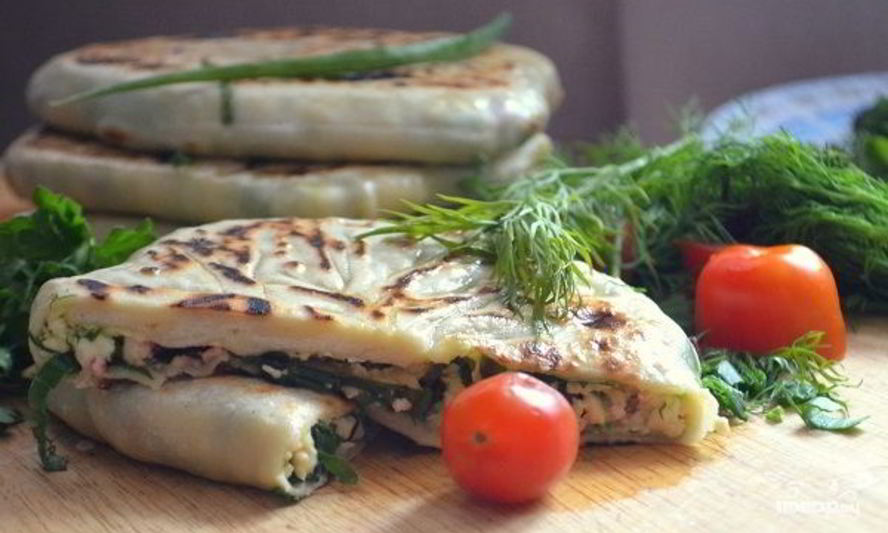 Рецепт кутабы из заварного теста