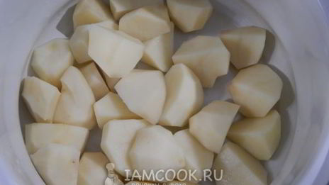 ленивые пирожки с картофелем