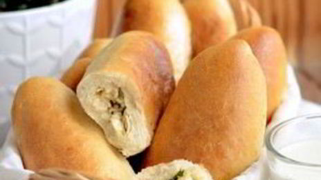 пирожки дрожжевые на воде
