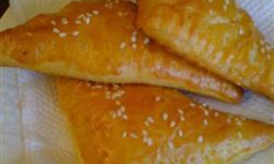 Рецепт пирожки из слоеного теста с грибами