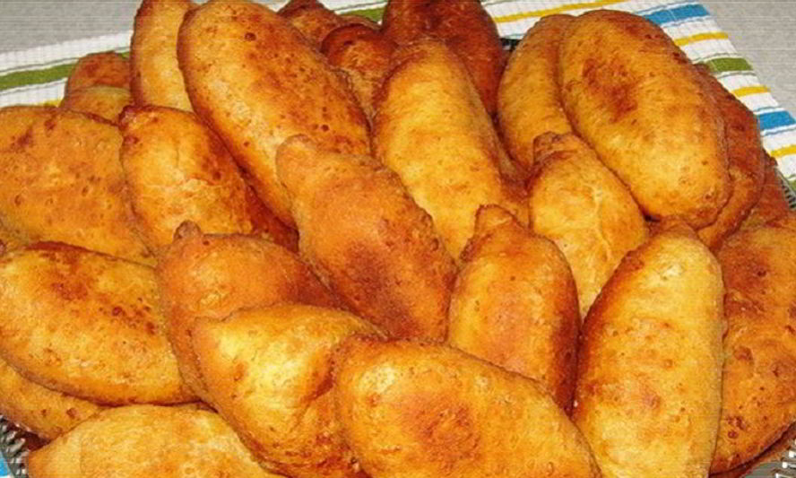 Рецепт пирожки из теста с творогом