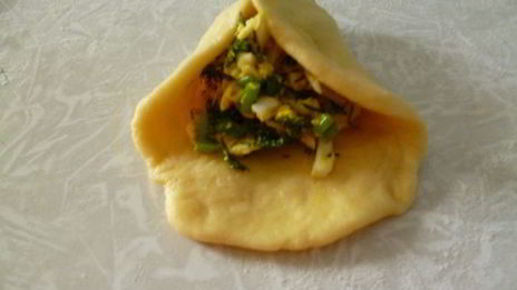 пирожки из творожного теста