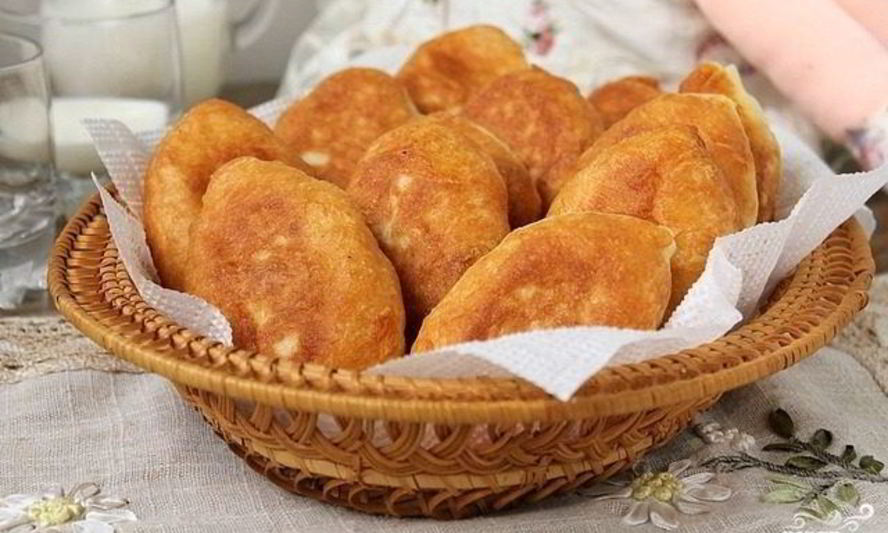Рецепт пирожки на молоке без дрожжей