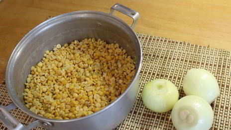 пирожки с горохом жареные на сковороде