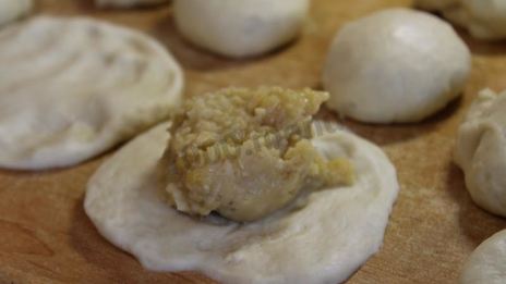 пирожки с горохом жареные на сковороде