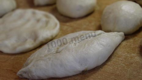 пирожки с горохом жареные на сковороде