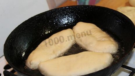 пирожки с горохом жареные на сковороде