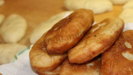 пирожки с горохом жареные на сковороде