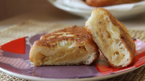 пирожки с горохом жареные на сковороде