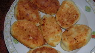 Пирожки с капустой из творожного теста