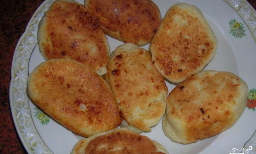 Рецепт пирожки с капустой из творожного теста