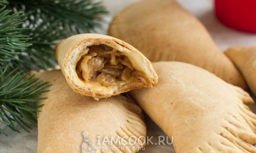 Рецепт пирожки с капустой на кефире в духовке