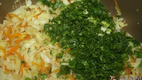 пирожки с капустой на сырно-кефирном тесте