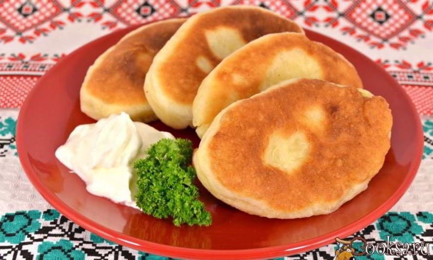 Рецепт пирожки с картофелем на кефирно-дрожжевом тесте