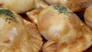 Пирожки с картошкой и укропом