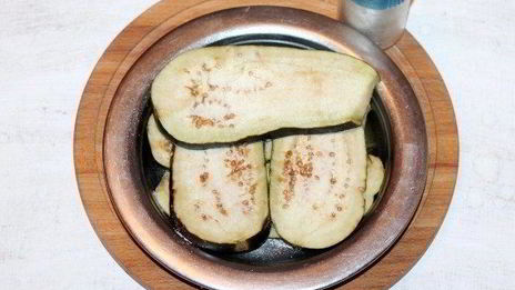 пирожки с крабовыми палочками и баклажаном