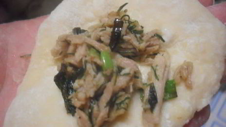 пирожки с мясом и грибами