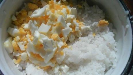 пирожки с рисом и яйцом в духовке