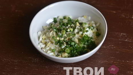 пирожки с рисом и яйцом