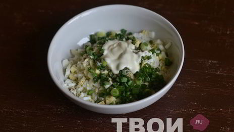 пирожки с рисом и яйцом