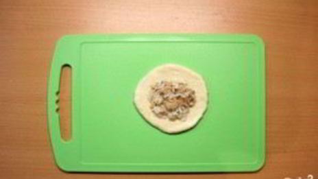 пирожки с сайрой и рисом