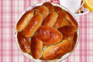 Пирожки с вареньем из заварного теста