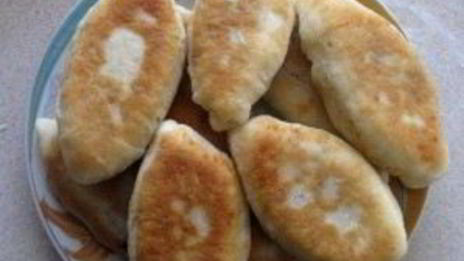 пирожки с вишней на кефире