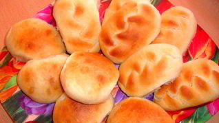 Пирожки с яблоками Пухляшки