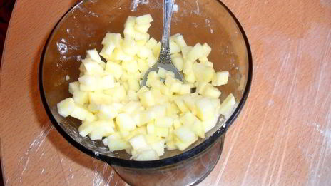 пирожки с яблоками пухляшки