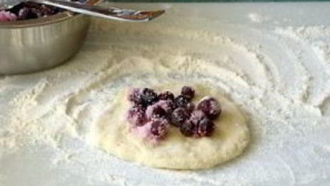 пирожки с ягодами