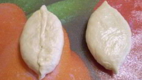 пирожки с яйцом и зеленью