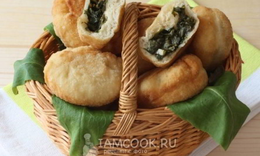 Рецепт пирожки со щавлем