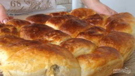 пирожки в духовке с мясом и другой начинкой