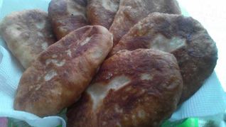 Пирожки жареные