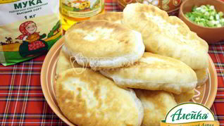 Постные пирожки с капустой