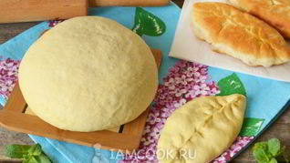 Пышные пирожки на кефире