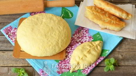 пышные пирожки на кефире